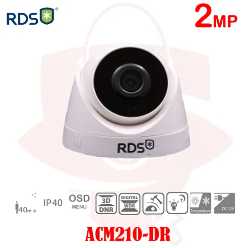 دوربین مداربسته AHDدام پلاستیکی RDS-ACM210-DR