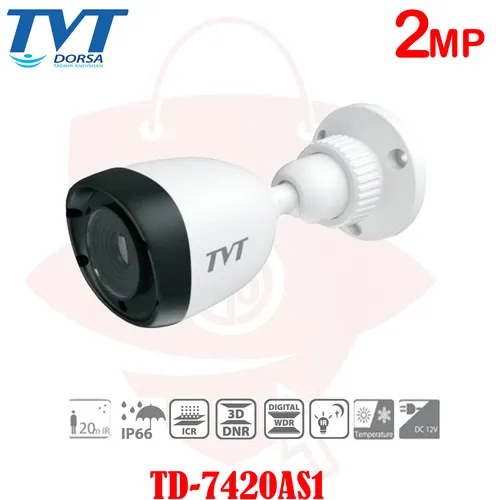 دوربین مداربسته بالت پلاستیکی TVTمدل7420AS1