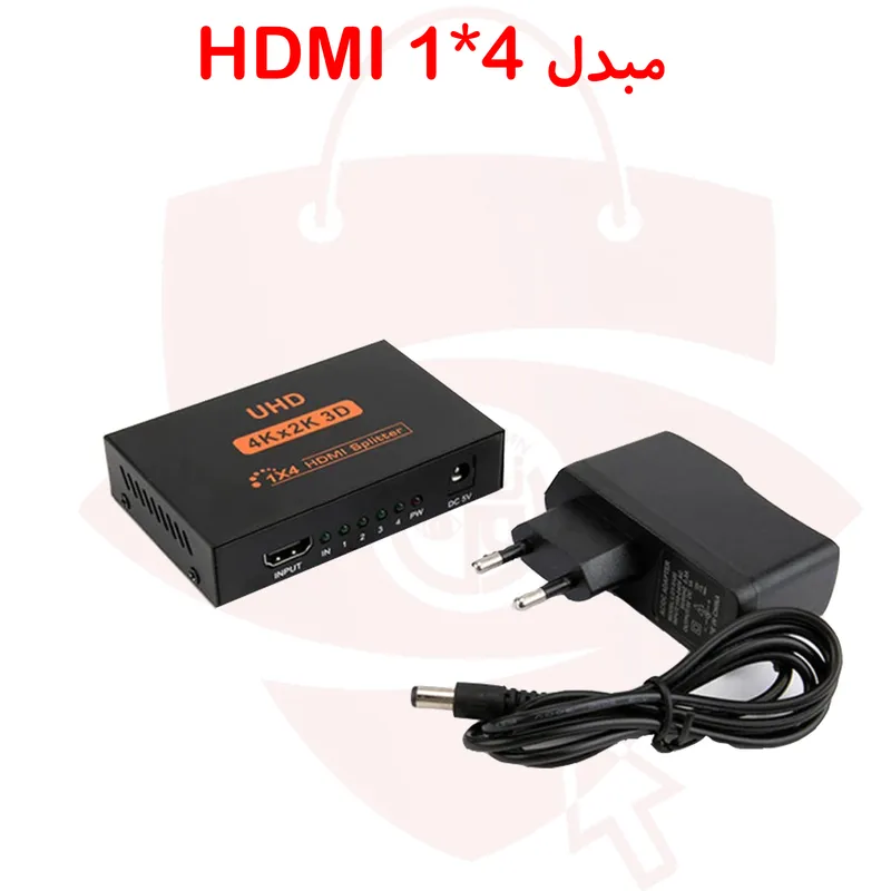 مبدل 1*4 HDMI مدل UHD-HTS 4K gallery0